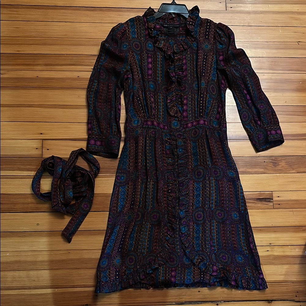 Marc by Marc Jacobs Elegant Multicolor Patterned Dress